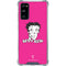 Betty Boop Pink Background Galaxy S20 FE Clear Case
